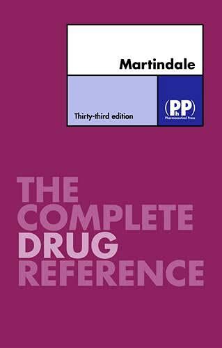 Martindale the Complete Drug Reference by Sweetman Sean C - AbeBooks