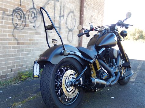 HARLEY-DAVIDSON 2011-13 BLACKLINE & 2012-17 SOFTAIL SLIM CUSTOM SISSY ...