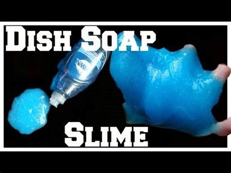 Easy DIY Dish Soap Slime | Only 3 Ingredients | How To Make Dish Soap ...