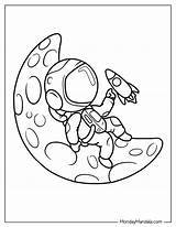 20 Astronaut Coloring Pages Free PDF Printables sketch template