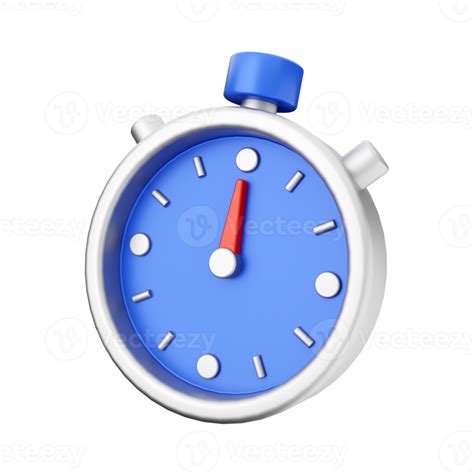 3d stopwatch timer icon render illustration 22051255 PNG