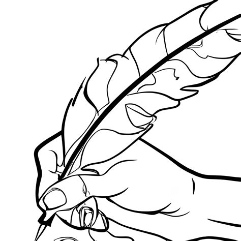 Quill Coloring Pages