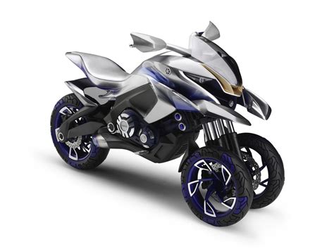 Yamaha "01GEN" Three-Wheeler Dual-Sport Concept - Asphalt & Rubber