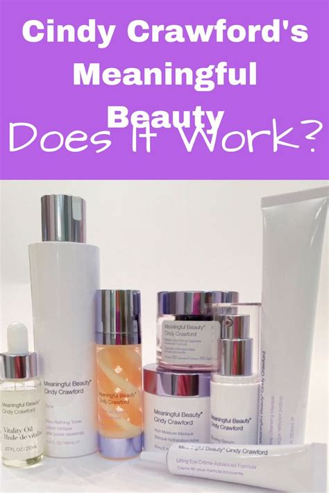 Cindy Crawford Meaningful Beauty Review - Cremes Come True | Meaningful ...