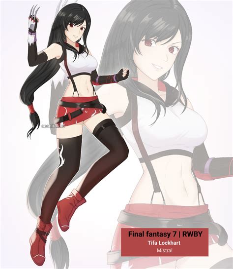 Tifa Lockhart Final Fantasy VII/RWBY Mistral by Seshirukun on DeviantArt