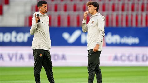 Barça has not changed its position with Joao Félix and Cancelo