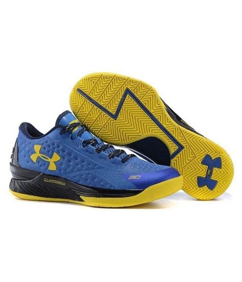 Under Armour Men's Stephen Curry 1 Low Blue Running Shoes - Buy Under ...