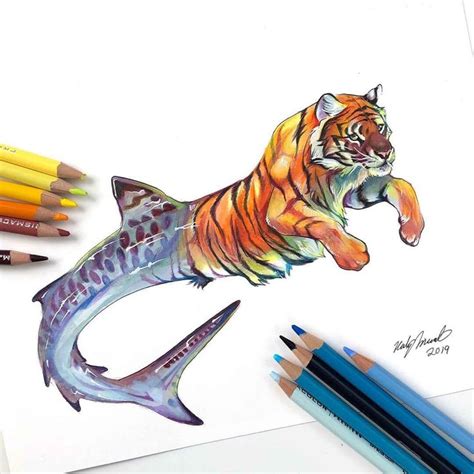 Animal Drawings Fantasy Wolds | Animal drawings, Hybrid animals drawings, Drawing fantasy