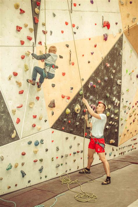 Indoor Rock Climbing for kids – a mix of fun and exercise | Kids rock ...