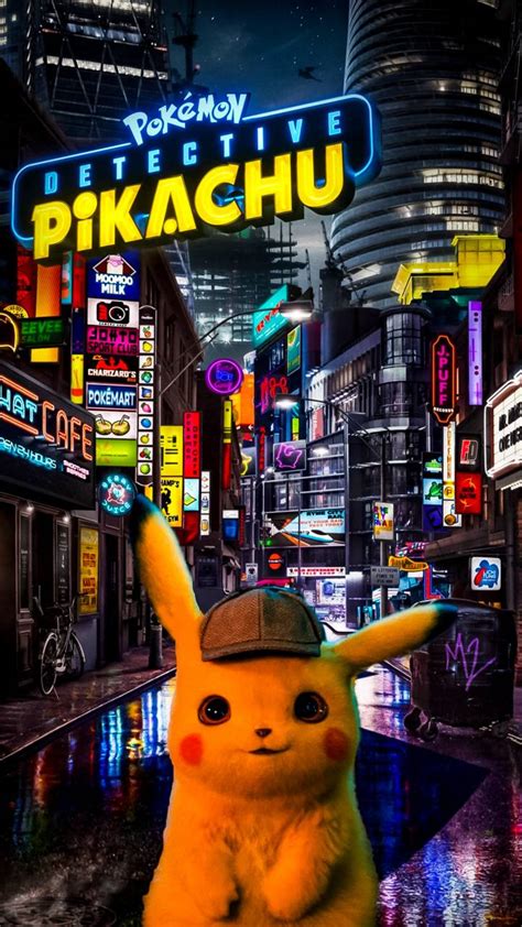 Pokémon Detective Pikachu Wallpapers - Top Free Pokémon Detective Pikachu Backgrounds ...