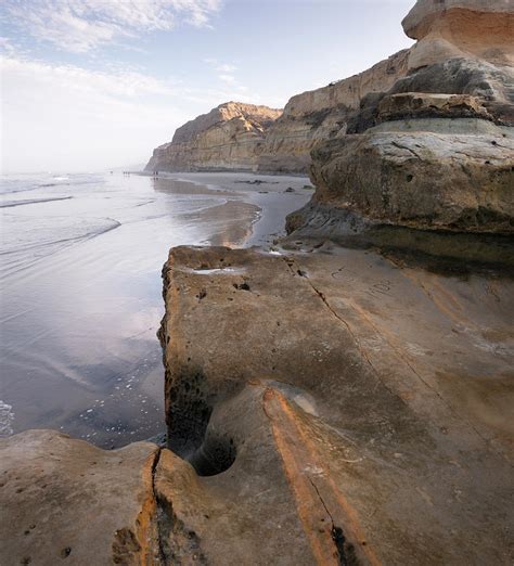 Torrey Pines Sunrise from Flat Rock Photograph by William Dunigan - Fine Art America