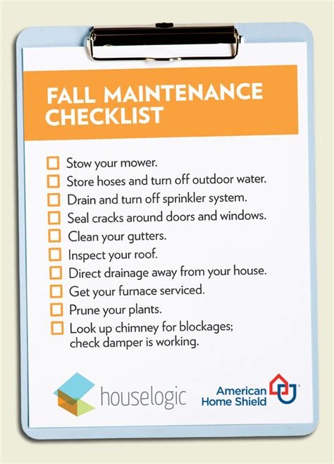 Fall Home Maintenance Checklist To Get Your Home Ready For Winter