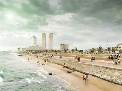 Colombo Beach, Colombo, Sri Lanka – Stockphoto