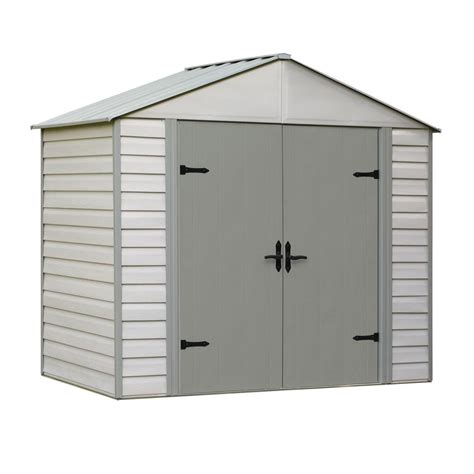 Arrow Viking Series 5 ft. x 8 ft. Vinyl Coated Steel Shed-VVCS85 - The Home Depot