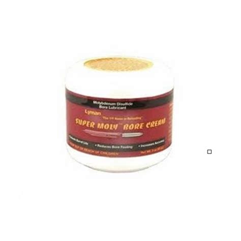 Lyman Gun Cleaning Super Moly Bore Cream Polishes - Shiny Friction Reducing Finish #Ly-smbc | Club M