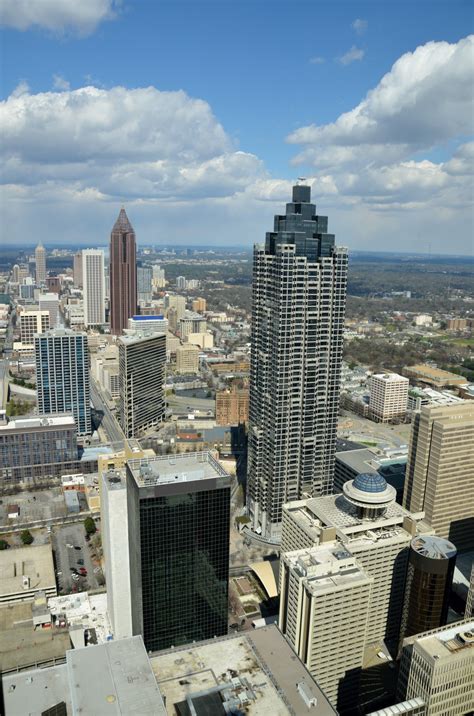 Atlanta Géorgie Cityscape Photo stock libre - Public Domain Pictures