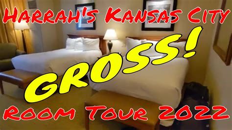 Harrah's Kansas City Hotel Room Tour - Las Vegas Tower Room Review 2022 - YouTube