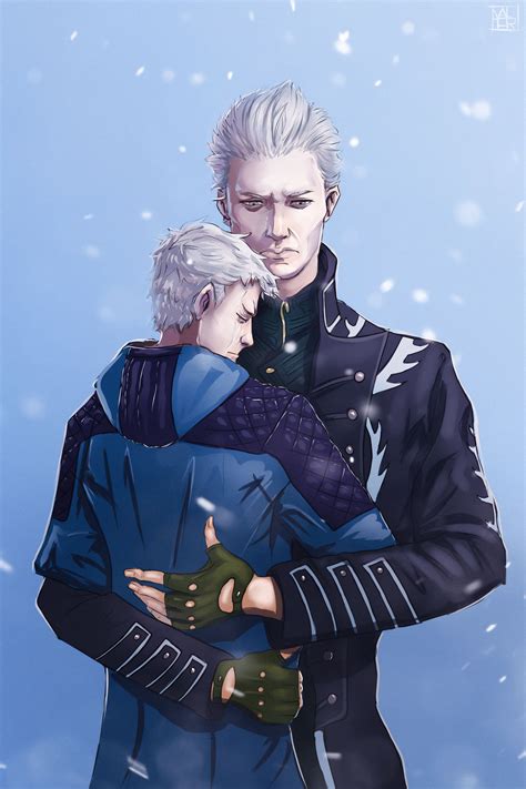 Vergil and Nero by ValtorFabulous on DeviantArt