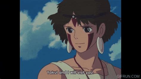 Best Princess Mononoke GIF Images - Anime Gif Wallpaper