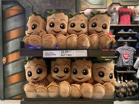 PHOTOS: New Baby Groot Big Feet Plush Soars Into Disney California ...