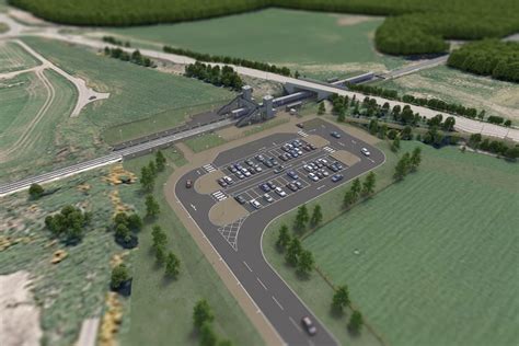 Inverness Airport station planning application lands