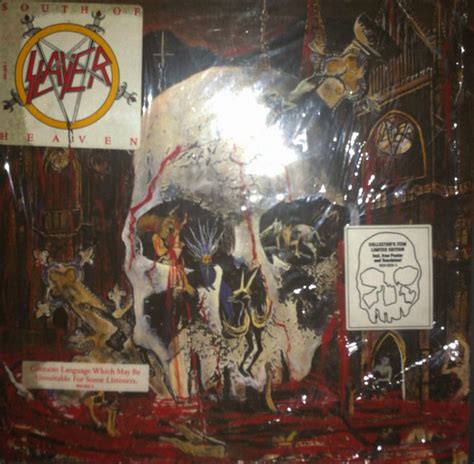 Slayer – South Of Heaven (1988, Vinyl) - Discogs