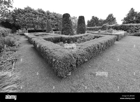 Knappogue castle gardens in Ireland on a dull summers day in June Stock Photo - Alamy