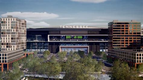 New renderings of proposed Tennessee Titans stadium