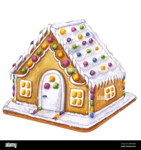 Gingerbread house, Christmas New Year's sweets decor. Cookies house ...