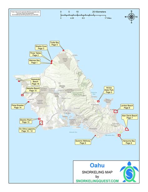 Snorkeling Quest | Key West Snorkeling Map