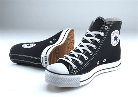 Converse Shoes | CGTrader