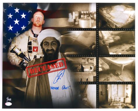 U.S. Navy SEAL Robert O'Neill Signed LE Osama Bin Laden "Death Scene ...