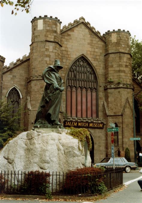 Inside the Salem Witch Museum, a dramatic history lesson takes place ...