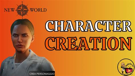 NEW WORLD Character creation amazon's game - YouTube