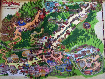 Dollywood Park Map Printable