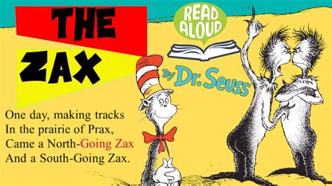 The Zax Read Aloud Animated Living Book by Dr. Seuss - YouTube