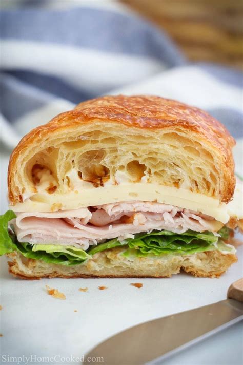 Croissant sandwich – Artofit