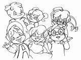 Free Printable Chipettes Coloring Pages For Kids sketch template