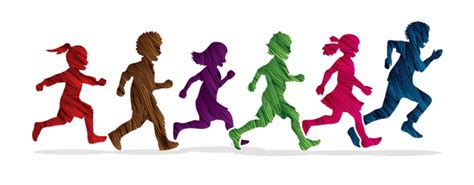 Free Kids Running Silhouette, Download Free Kids Running Silhouette png images, Free ClipArts on ...