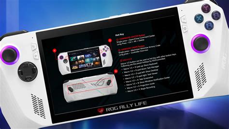 All The ROG Ally Keymapping Shortcuts