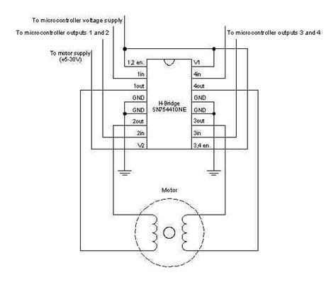 Bipolar stepper motor control with Arduino and an H-Bridge – 42 Bots