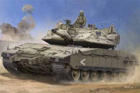 1:35 IDF Merkava Mk IV w/Trophy - Tanks and Guns - Military scale model kits - Modelling Kits