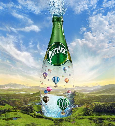 Extraordinaire / Perrier | Creative posters, Creative advertising design, Ads creative