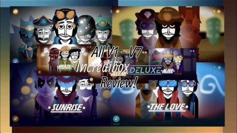 Incredibox V1-V7 "DELUXE" REVIEW!!! - YouTube