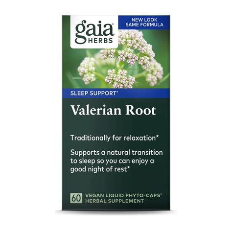 Gaia Valerian Root - 60 Liquid Phyto-Caps® - Loriant Health