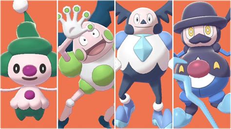 FULL MIME JR. EVOLUTION TEAM! ( MIME JR. , MR. MIME , MR. MIME GALAR , MR. RIME ) - YouTube