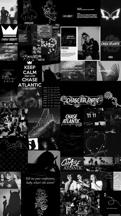 Chase atlantic wallpaper | Black aesthetic wallpaper, Iphone wallpaper ...