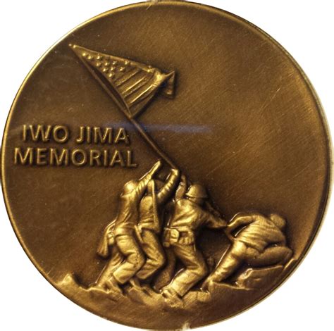 Medal - Iwo Jima Memorial - United States – Numista