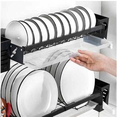 Kitchen Wall Mounted Dish Drying Rack - Kitchenware Crew