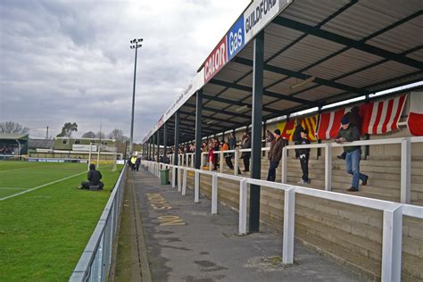 Woking FC, Kingfield Stadium, 13/01/2013 Turf, Old And New, Stadium, Grounds, The Unit, English ...